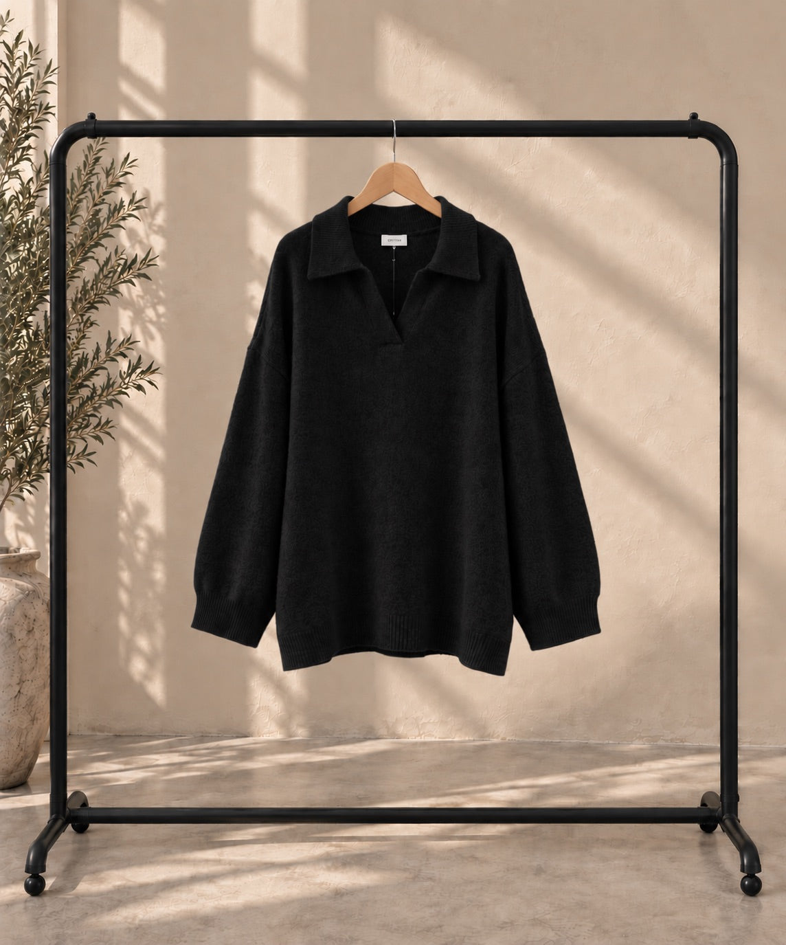 Collared Knit Jumper