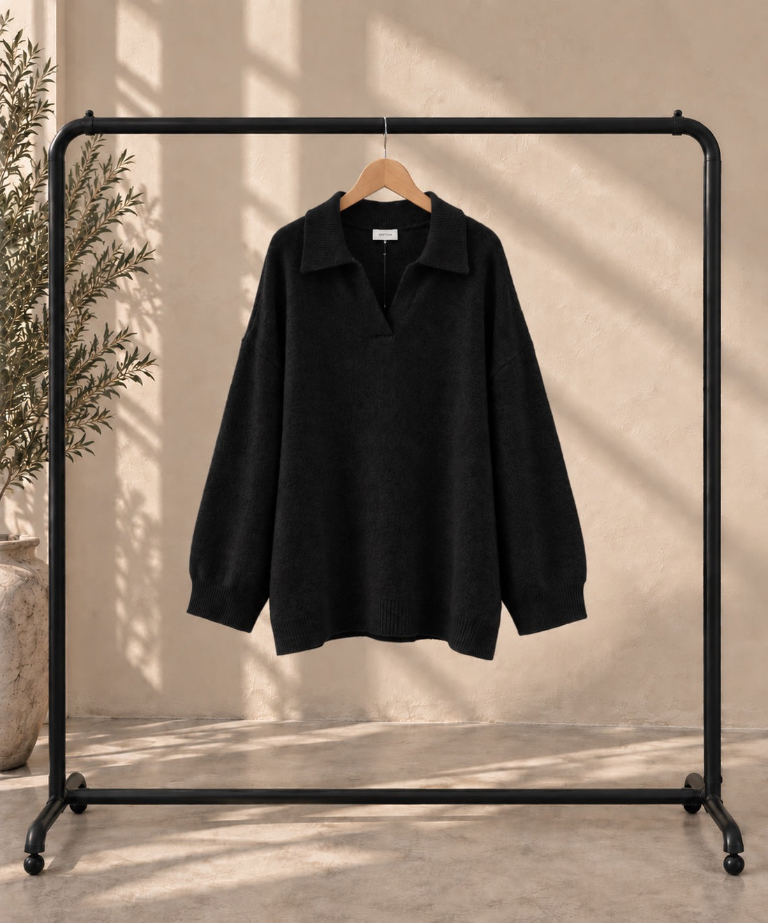 Collared Knit Jumper
