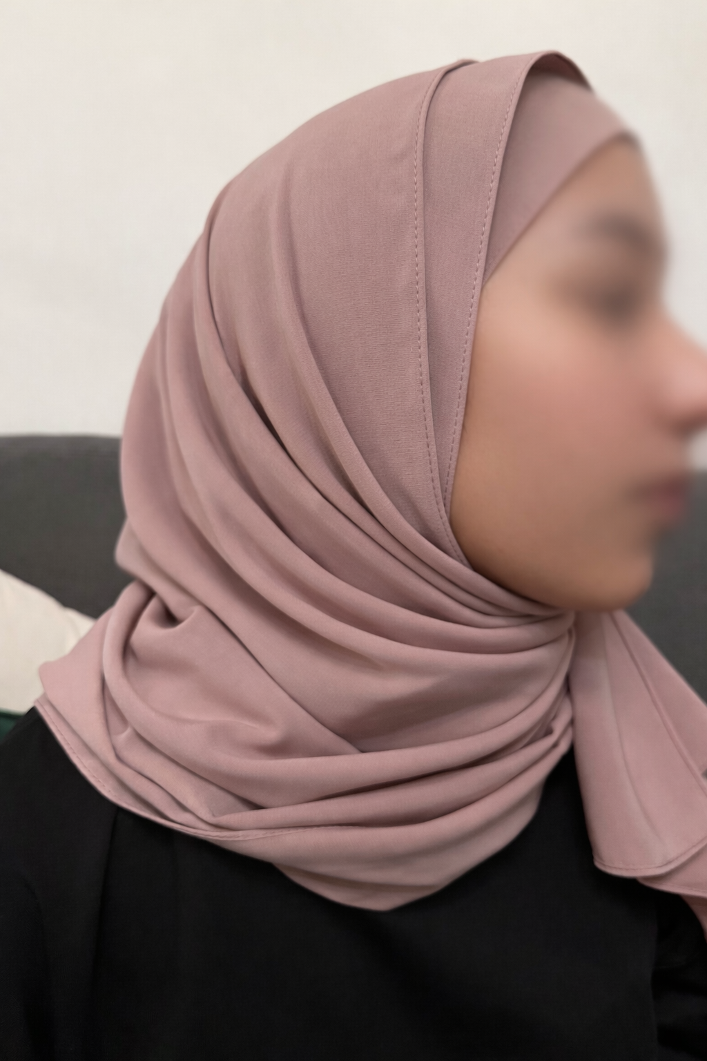 Pure Madina Silk chiffon hijabs long every day wear