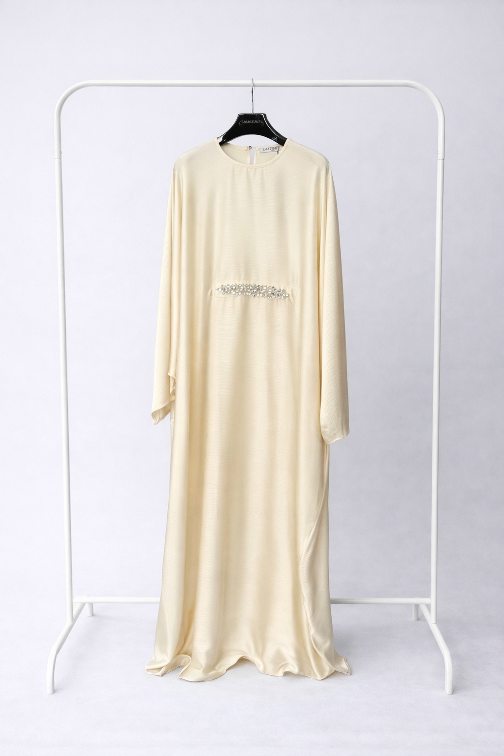Kaftan Style belt embellished abaya with inner tie