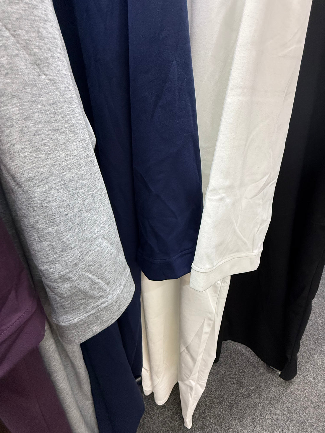 Long sleeved everyday tshirt dress with pockets