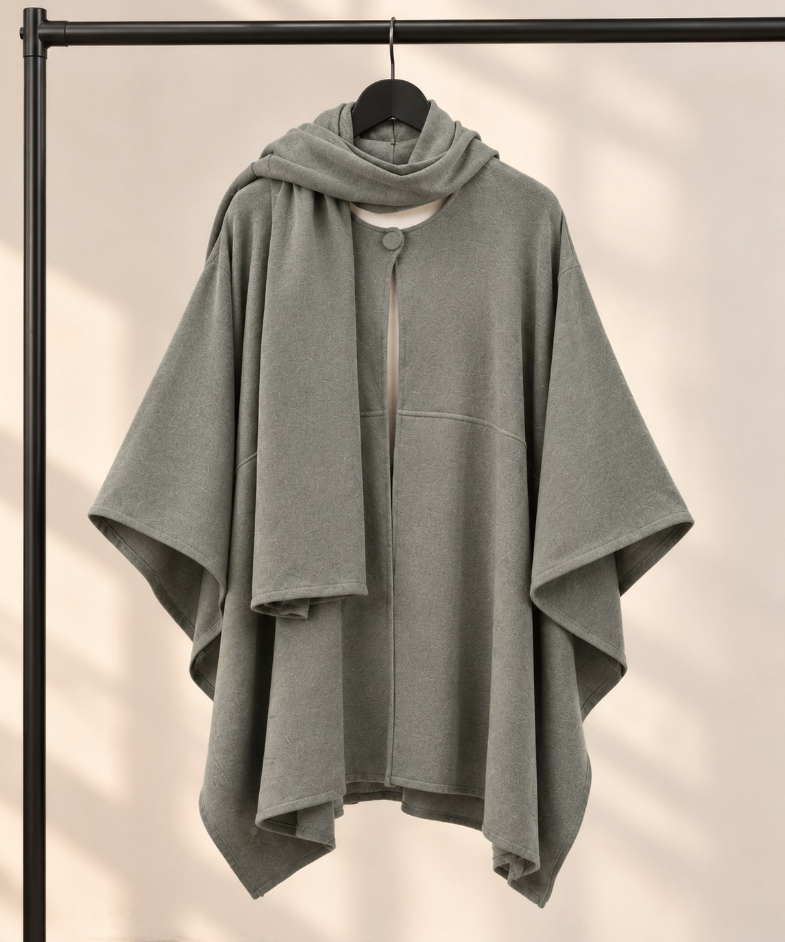Cape with scarf