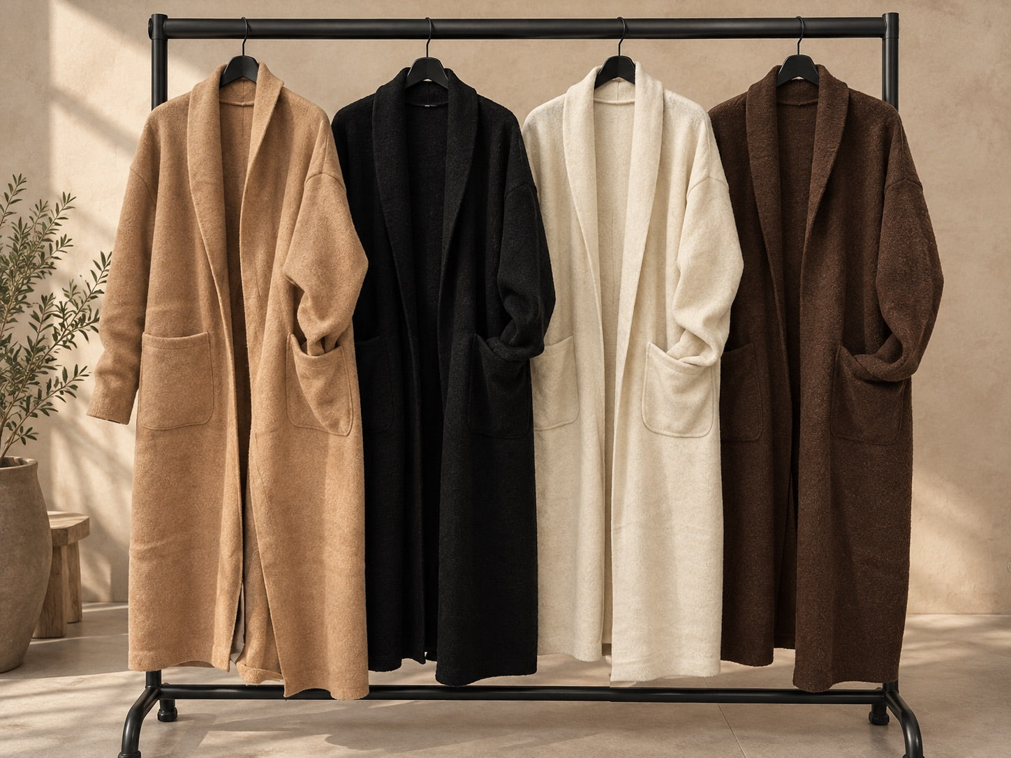 Oversized Wooly coat