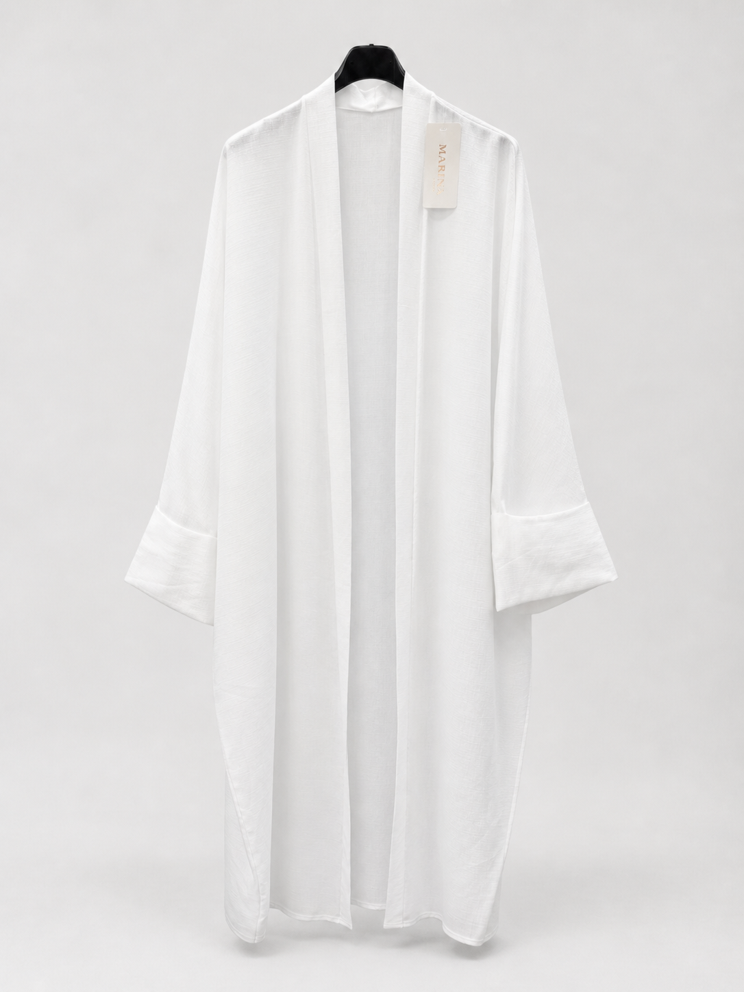 Daily Essential Relaxed Lightweight Open Abaya