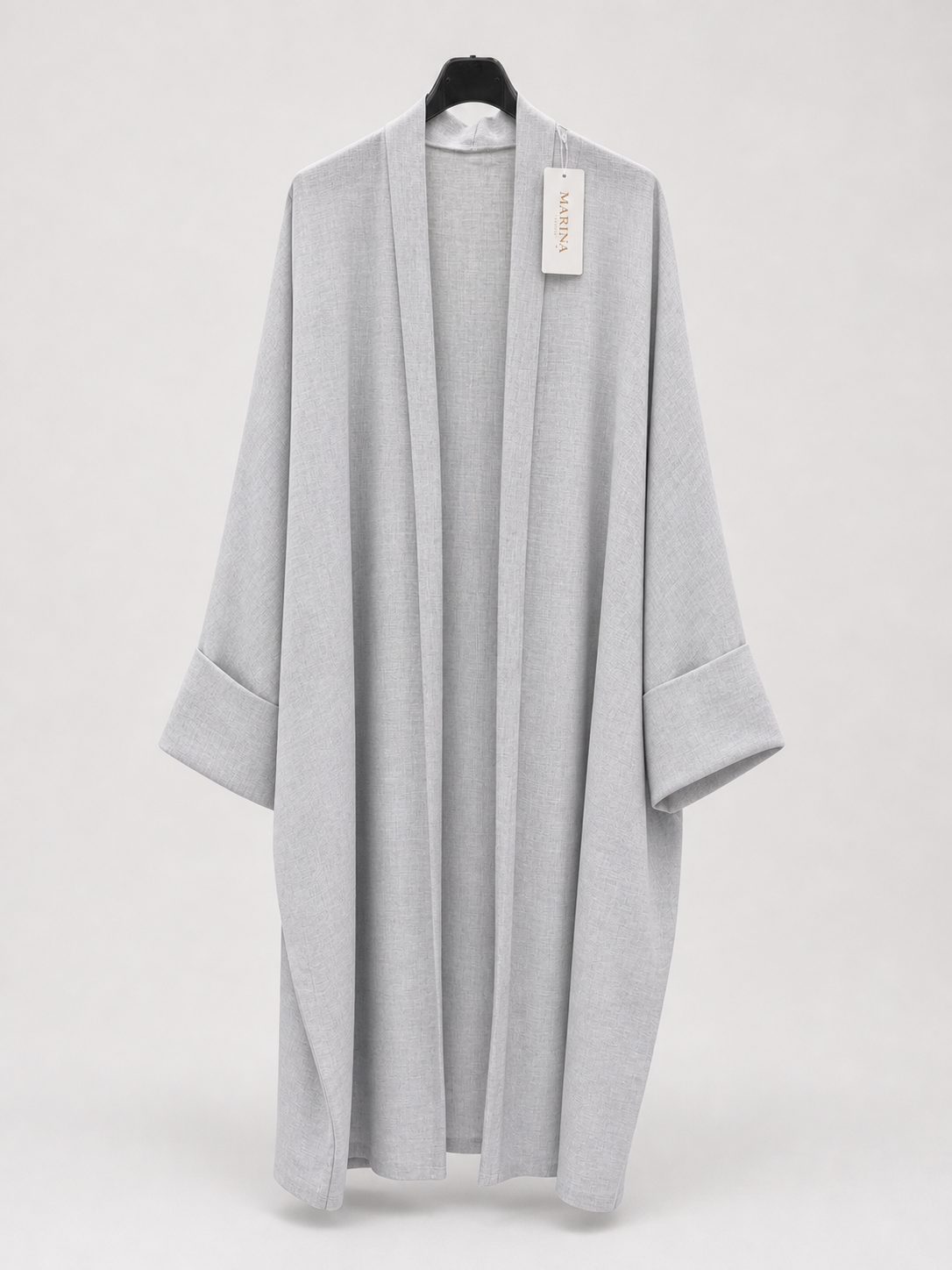 Daily Essential Relaxed Lightweight Open Abaya