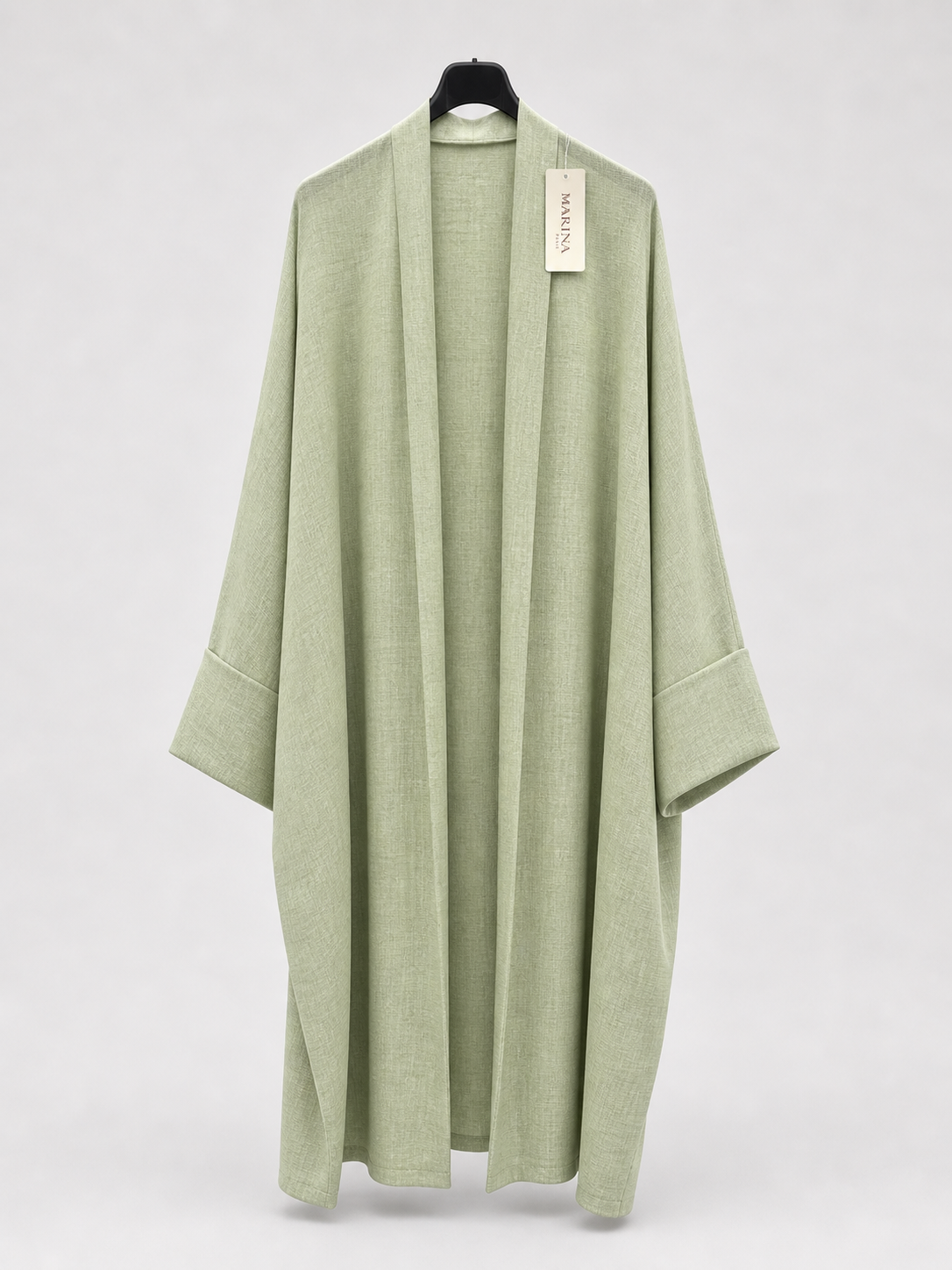 Daily Essential Relaxed Lightweight Open Abaya