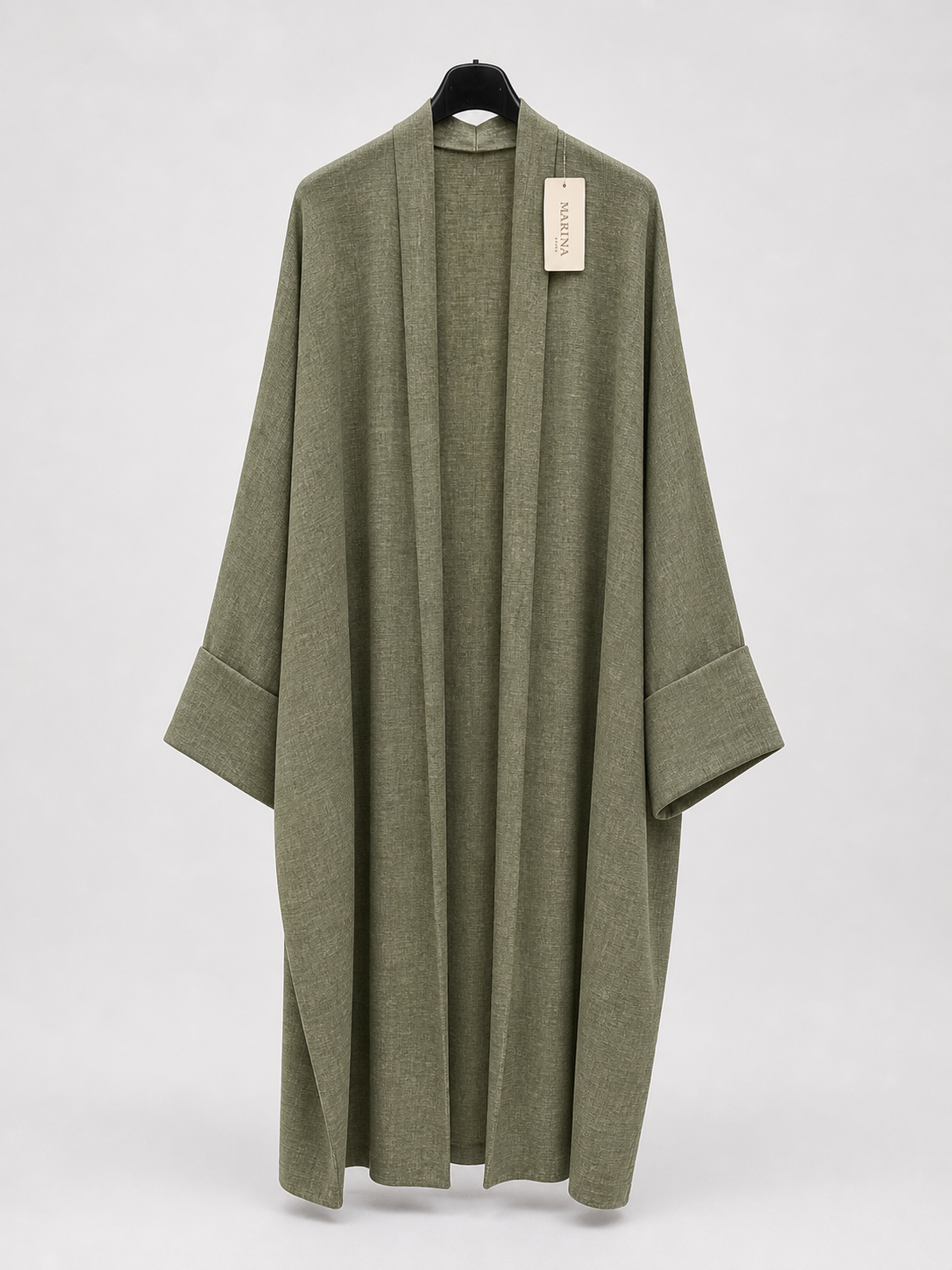 Daily Essential Relaxed Lightweight Open Abaya