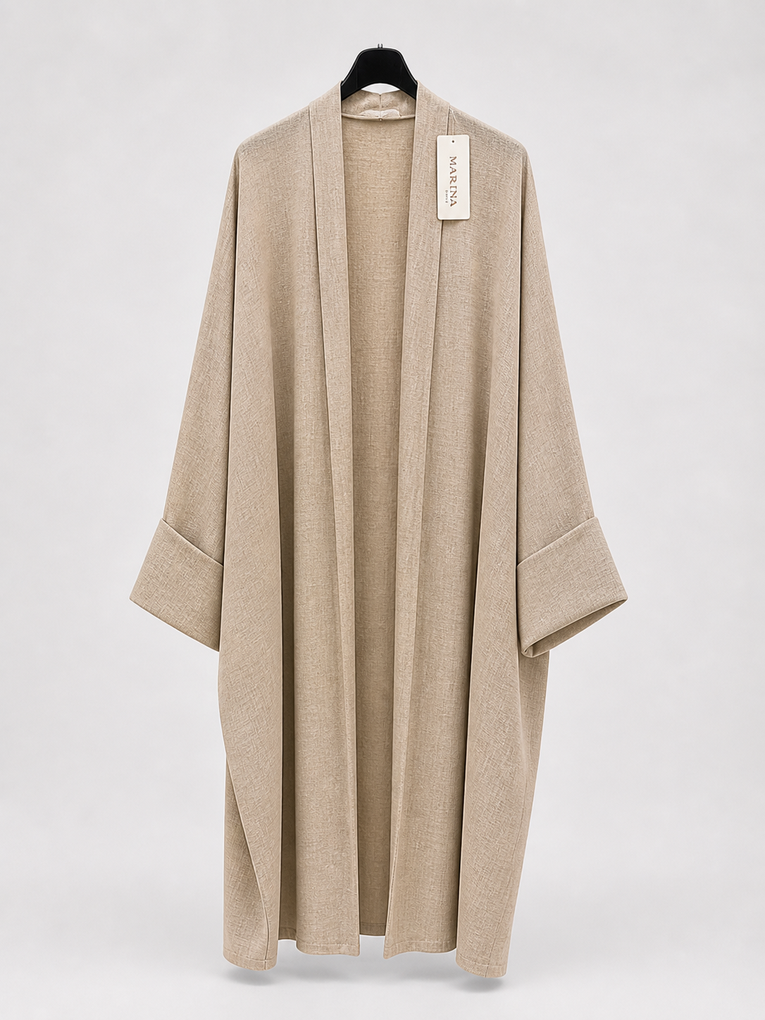 Daily Essential Relaxed Lightweight Open Abaya