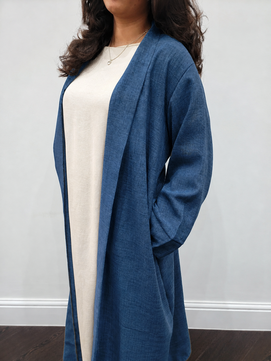 Daily Essential Relaxed Lightweight Open Abaya