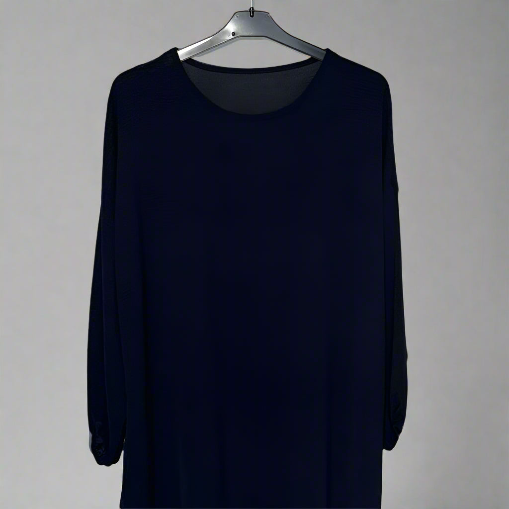 Plain Long dress with pockets