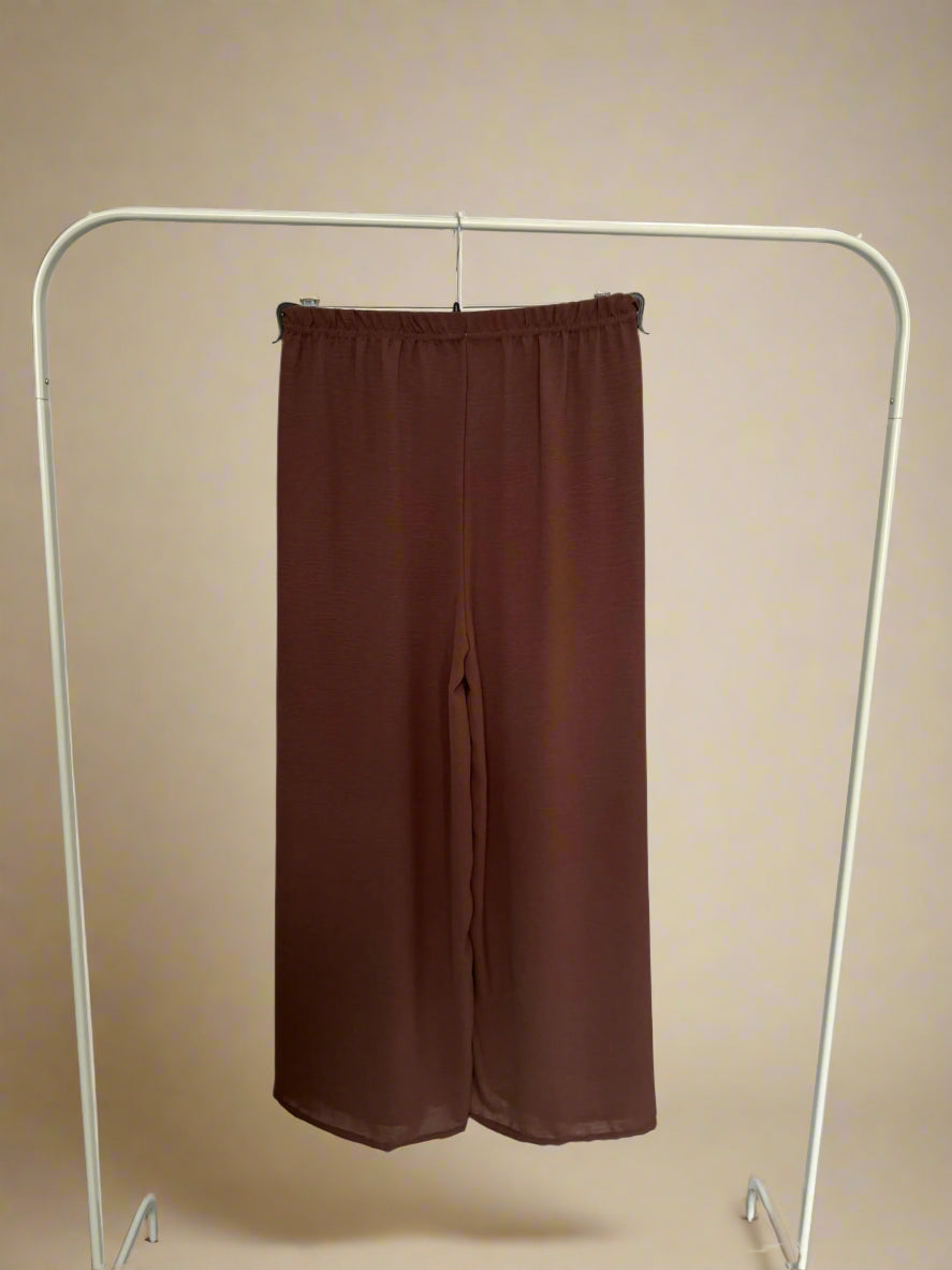 Daily essential straight leg trousers