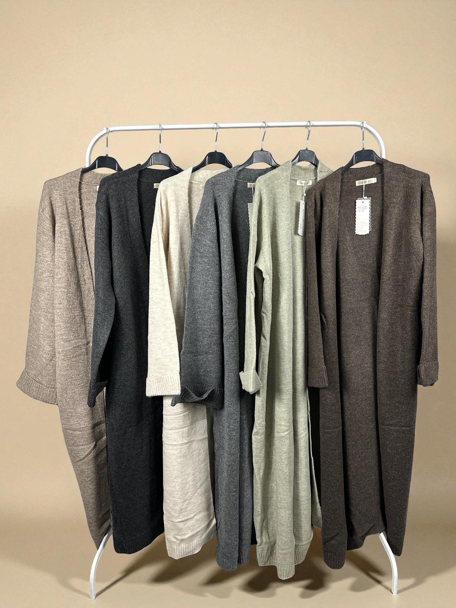 Long neutral Cardigan