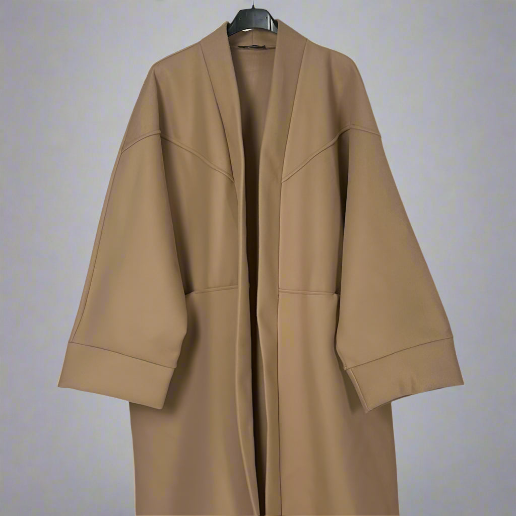 Oversized Maxi Wool Coat