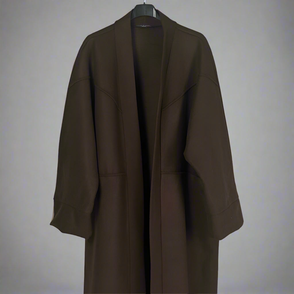 Oversized Maxi Wool Coat