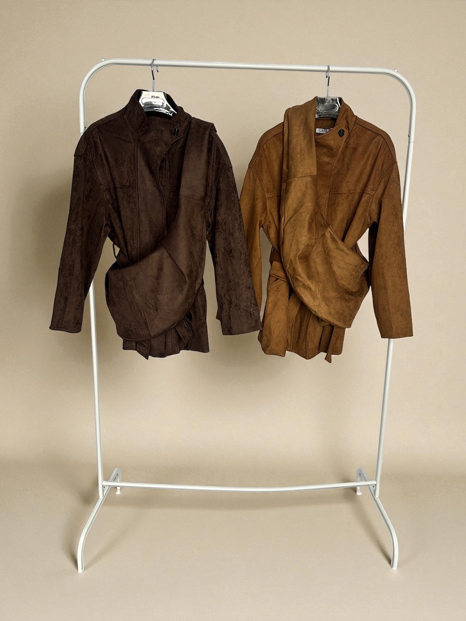 Suede Jacket with matching Sidebag