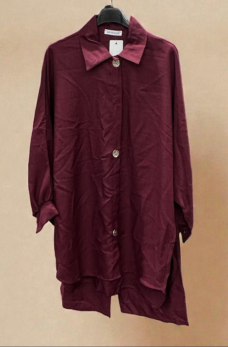 Gold buttoned co-ord set