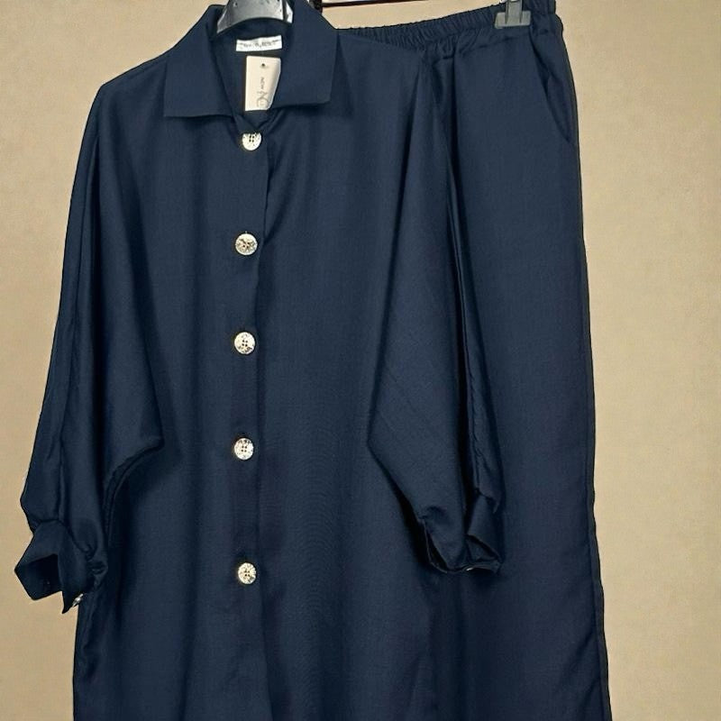 Gold buttoned co-ord set